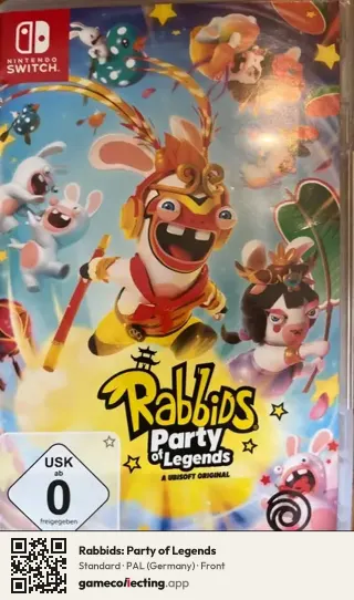 Rabbids: Party of Legends Nintendo Switch, Germany box front