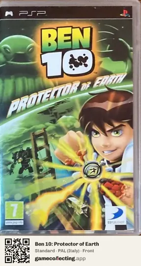 Ben 10: Protector of Earth PlayStation Portable, Italy box front