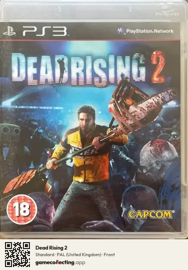 Dead Rising 2 PlayStation 3, United Kingdom box front
