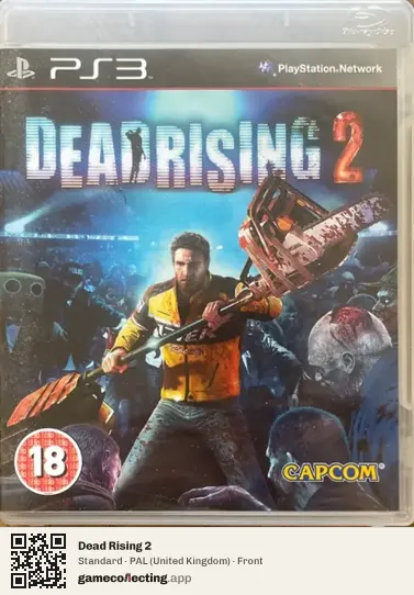 Dead Rising 2 PlayStation 3, United Kingdom box front