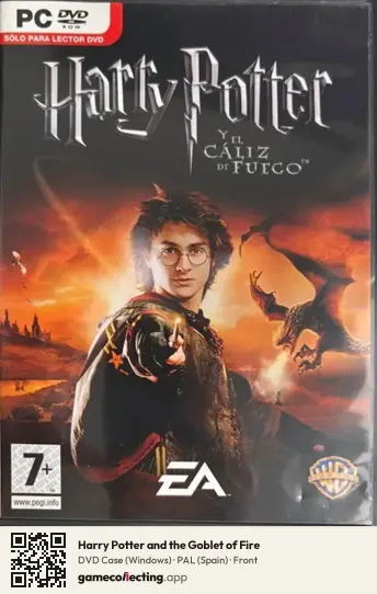 Harry Potter and the Goblet of Fire Computer, Spain box front