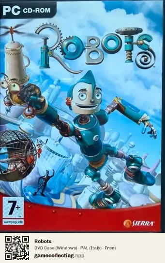 Robots Computer, Italy box front