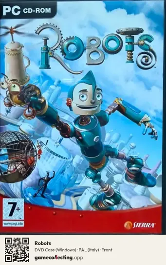 Robots Computer, Italy box front