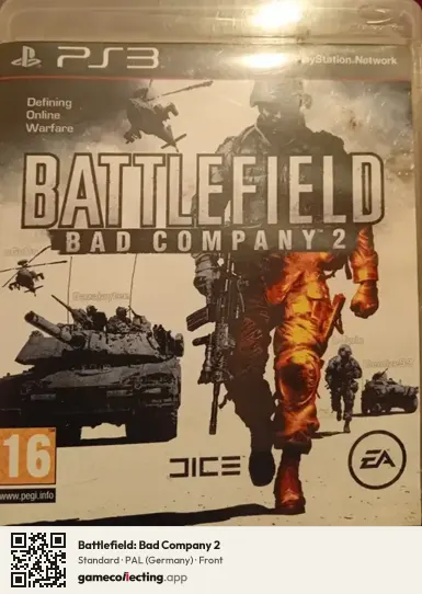 Battlefield: Bad Company 2 PlayStation 3, Germany box front