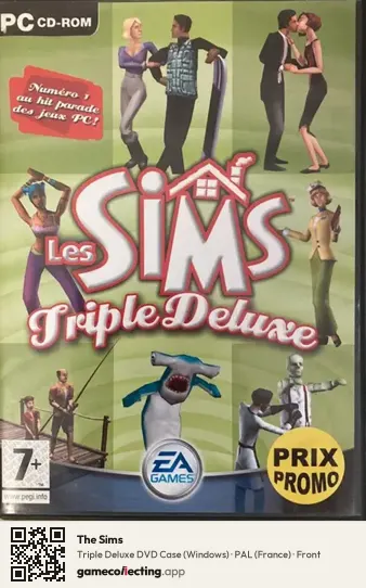 The Sims Computer, France box front