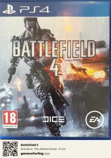 Battlefield 4 PlayStation 4, Netherlands box front