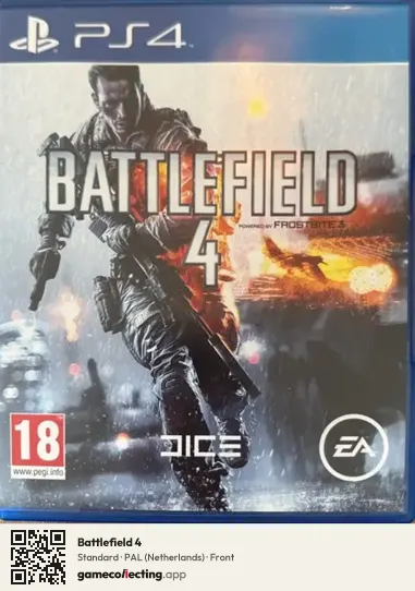 Battlefield 4 PlayStation 4, Netherlands box front