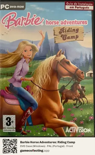 Barbie Horse Adventures: Riding Camp Computer, Portugal box front