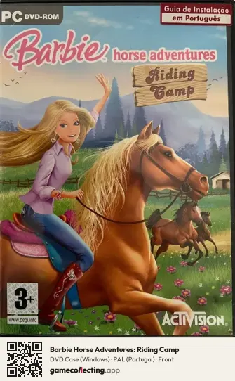 Barbie Horse Adventures: Riding Camp Computer, Portugal box front