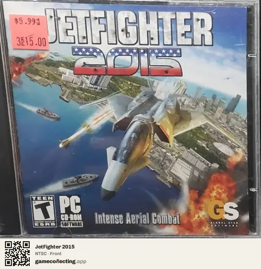 JetFighter 2015 Computer, NTSC box front
