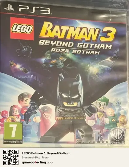 LEGO Batman 3: Beyond Gotham PlayStation 3, PAL box front