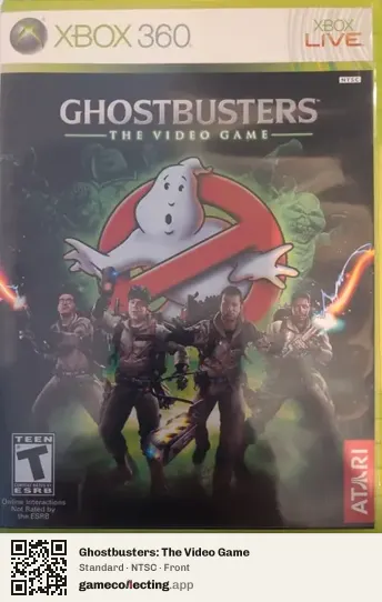 Ghostbusters: The Video Game Xbox 360, NTSC box front