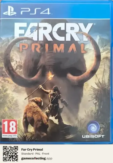 Far Cry Primal PlayStation 4, PAL box front