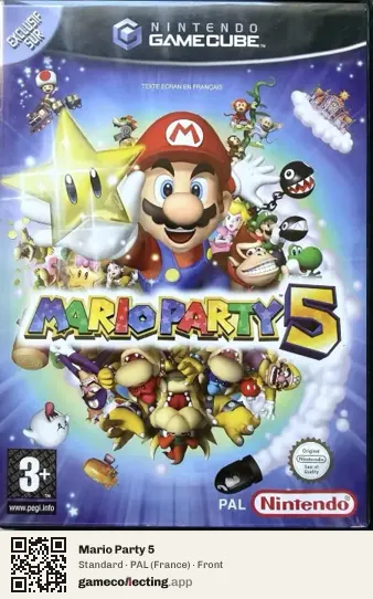 Mario Party 5 Nintendo GameCube, France box front