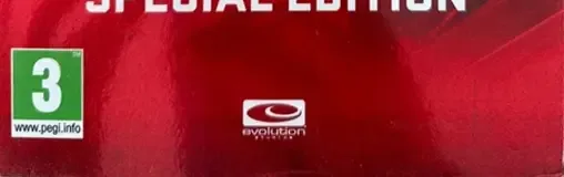 DriveClub, the PEGI square on its front
