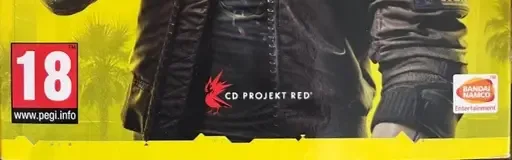 Cyberpunk 2077, the USK square on its front
