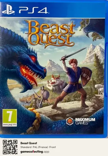 Beast Quest PlayStation 4, France box front