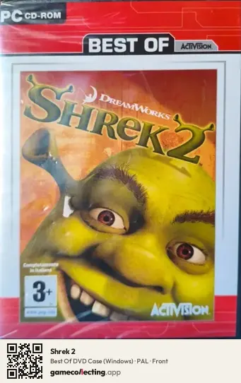 Shrek 2 Computer, PAL box front