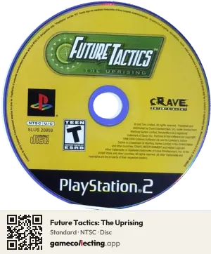 Future Tactics: The Uprising PlayStation 2, NTSC disc
