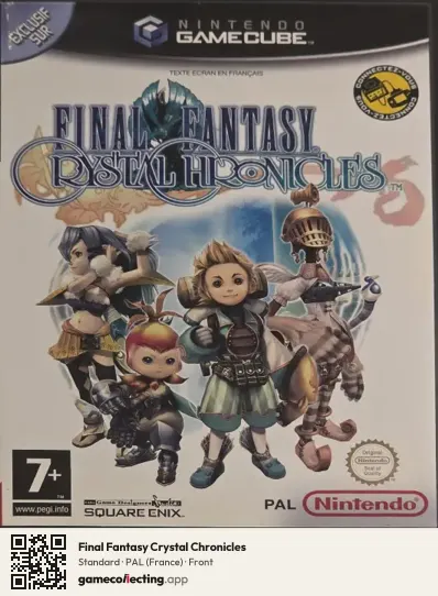 Final Fantasy Crystal Chronicles Nintendo GameCube, France box front