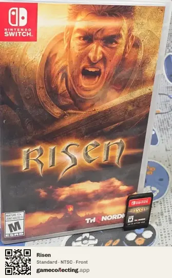 Risen Nintendo Switch, NTSC box front