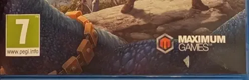 Beast Quest, the PEGI square on its front