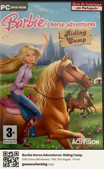 Barbie Horse Adventures: Riding Camp Computer, Portugal box front