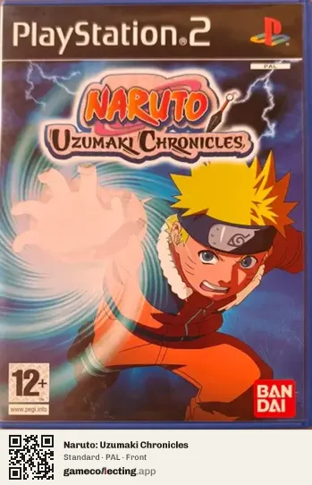 Naruto: Uzumaki Chronicles PlayStation 2, PAL box front