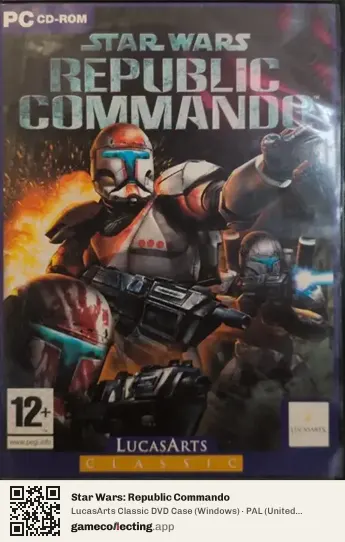 Star Wars: Republic Commando Computer, United Kingdom box front