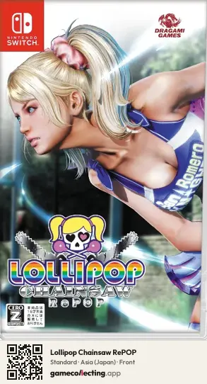 Lollipop Chainsaw RePOP Nintendo Switch, Japan box front