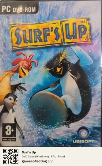 Surf's Up Computer, PAL box front