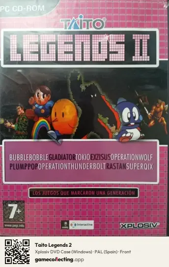 Taito Legends 2 Computer, Spain box front