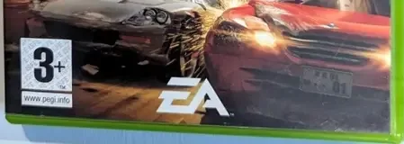 Burnout Revenge, the PEGI square on its front