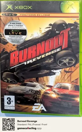 Burnout Revenge Xbox, France box front