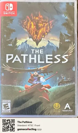 The Pathless Nintendo Switch, NTSC box front