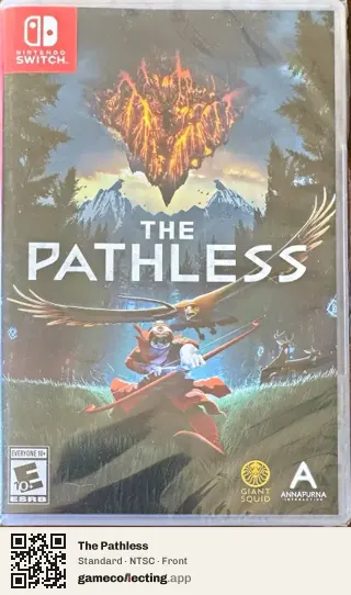 The Pathless Nintendo Switch, NTSC box front