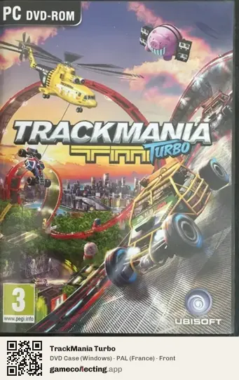 TrackMania Turbo Computer, France box front