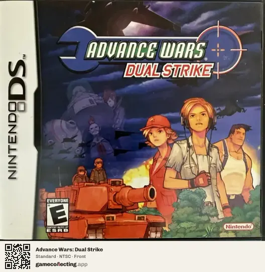 Advance Wars: Dual Strike Nintendo DS, NTSC box front