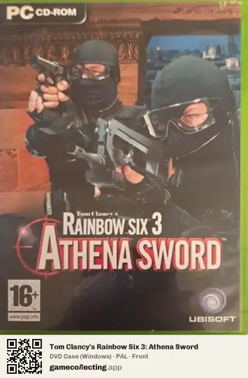 Tom Clancy's Rainbow Six 3: Athena Sword Computer, PAL box front