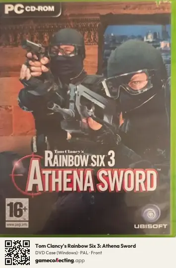 Tom Clancy's Rainbow Six 3: Athena Sword Computer, PAL box front