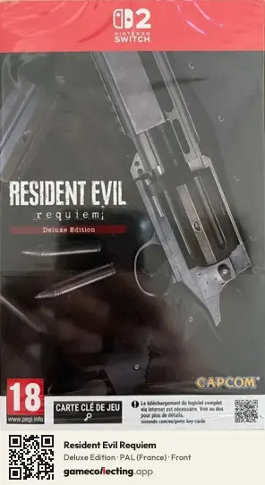 Resident Evil Requiem Nintendo Switch 2, France box front