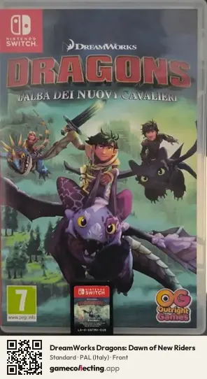 DreamWorks Dragons: Dawn of New Riders Nintendo Switch, Italy box front