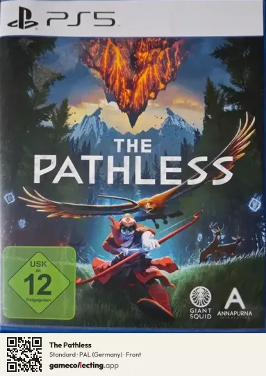 The Pathless PlayStation 5, Germany box front