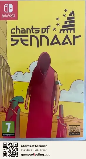 Chants of Sennaar Nintendo Switch, PAL box front