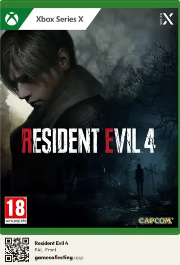 Resident Evil 4 Xbox Series X, PAL box front