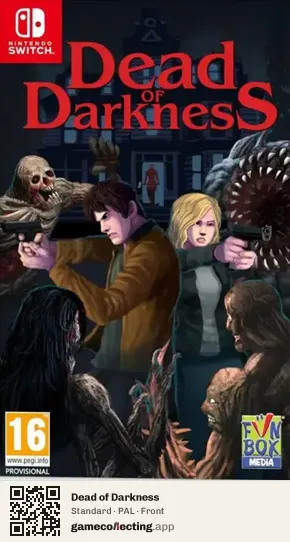 Dead of Darkness Nintendo Switch, PAL box front
