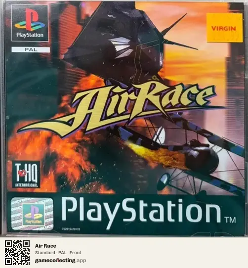 Air Race PlayStation, PAL box front