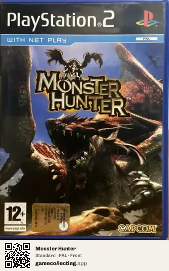 Monster Hunter PlayStation 2, PAL box front
