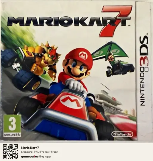 Mario Kart 7 Nintendo 3DS, France box front