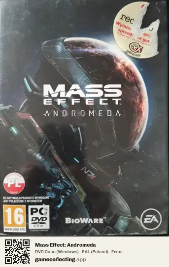 Mass Effect: Andromeda Computer, Poland box front